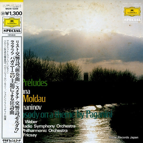 FRICSAY, FERENC liszt; les preludes / smetana; the moldau MGW5209