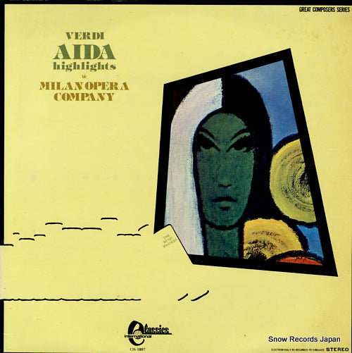 MILAN OPERA COMPANY verdi; aida highlights CIS-1807
