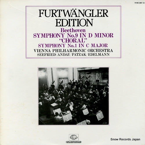 FURTWANGLER, WILHELM beethoven; symphony no.9 "choral " / no.1 K19C-287