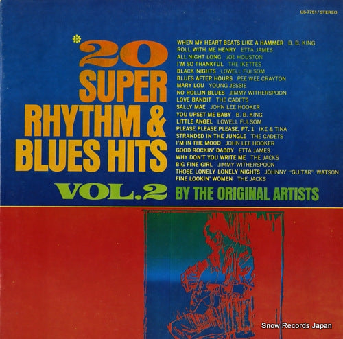 V/A 20 super rhythm & blues hits vol.2 US-7751