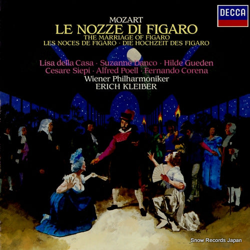 KLEIBER, ERICH mozart; le nozze di figaro 417315-1