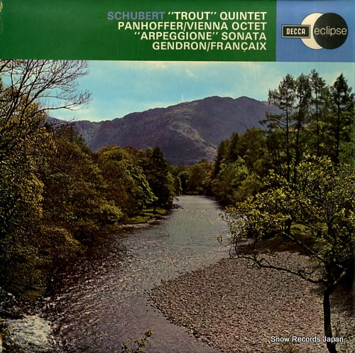 GENDRON, MAURICE schubert; 'arpeggione' sonata / 'trout' quintet ECS617