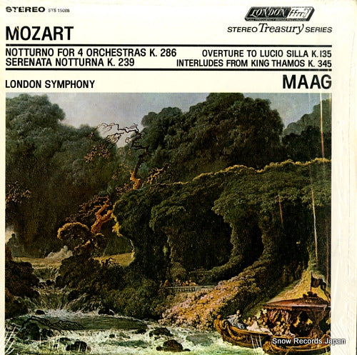 MAAG, PETER mozart; notturno for 4 orchestras - serenata notturna STS15088