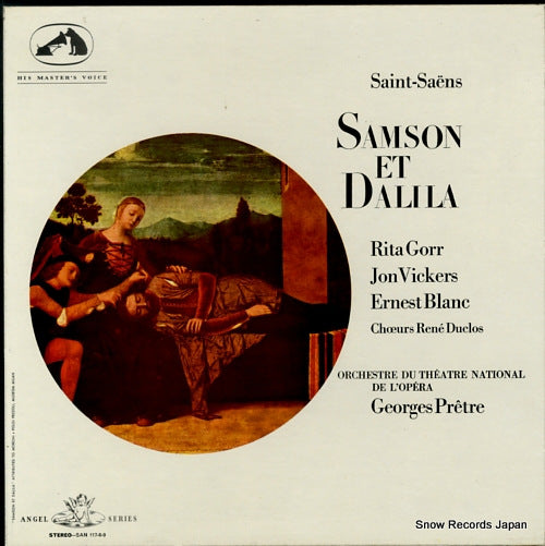 PRETRE, GEORGES saint-saens; samson et delila SAN117