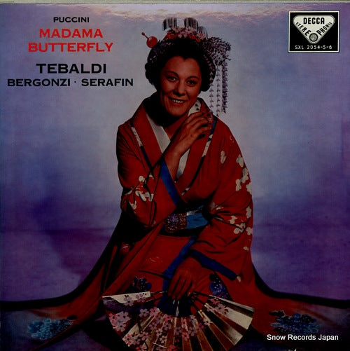 SERAFIN, TULLIO puccini; madama butterfly SXL2054