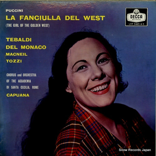 CAPUANA, FRANCO puccini; la fanciulla del west LXT5463