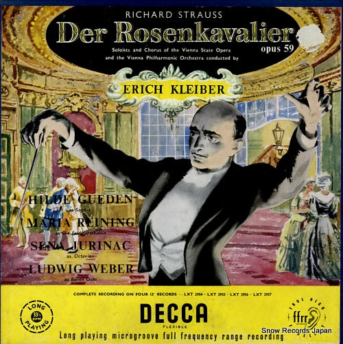 KLEIBER, ERICH r.strauss; der rosenkavalier LXT2954