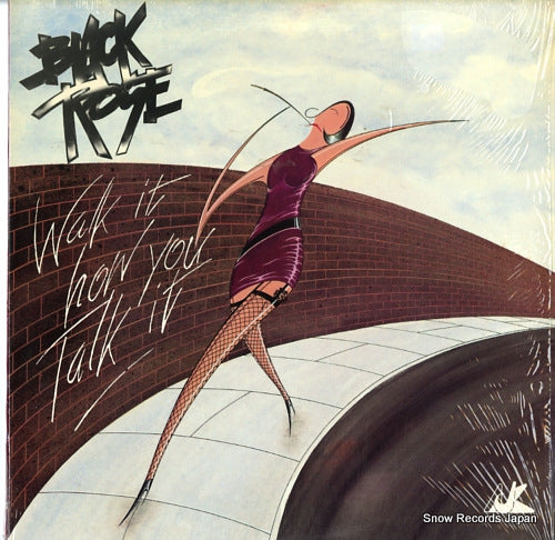 BLACK ROSE walk it how you talk it TU188-1
