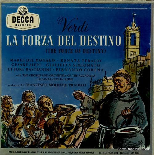 MOLINARI-PRADELLI, FRANCESCO verdi; la forza del destino LXT5131