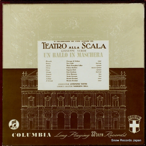 VOTTO, ANTONINO verdi; un ballo in maschera 33CX1472