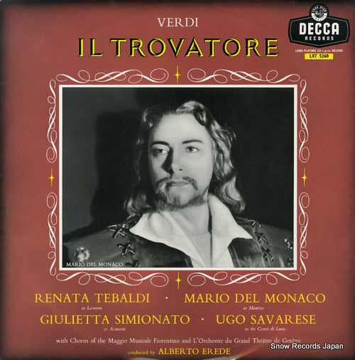 EREDE, ALBERTO verdi; il trovatore LXT5260
