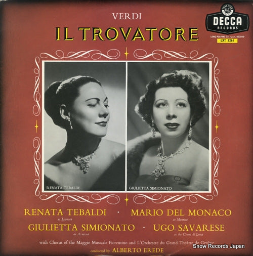 EREDE, ALBERTO verdi; il trovatore LXT5261