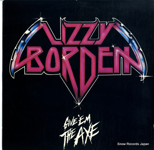 LIZZY BORDEN give 'em the axe MBR1020