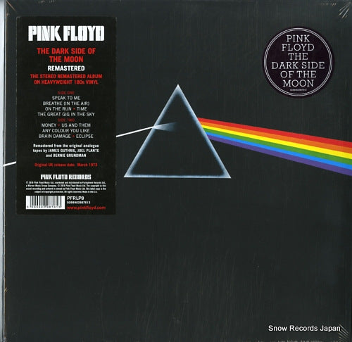 PINK FLOYD the dark side of the moon PFRLP8