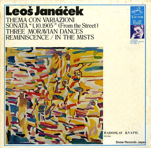 KVAPIL, RADOSLAV janacek; thema con variazioni VX-165