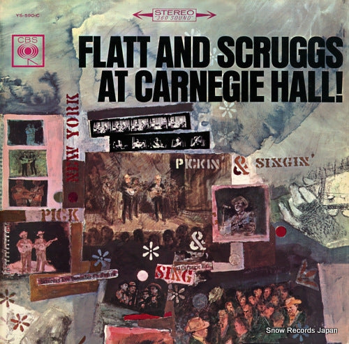 FLATT, LESTER, AND EARL SCRUGGS at carnegie hall! YS-590-C