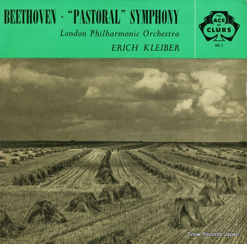 KLEIBER, ERICH beethoven; "pastoral" symphony ACL2