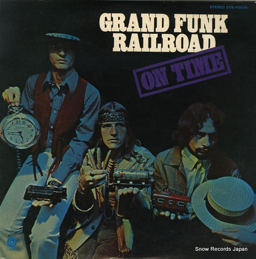 GRAND FUNK RAILROAD on time ECS-40034