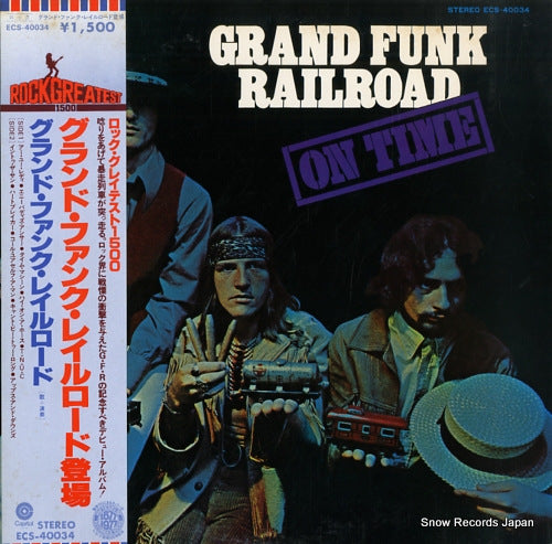 GRAND FUNK RAILROAD on time ECS-40034