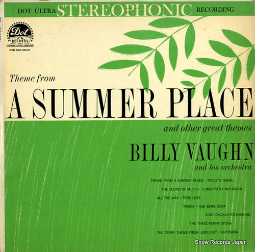 VAUGHN, BILLY theme from a summer place DLP25276