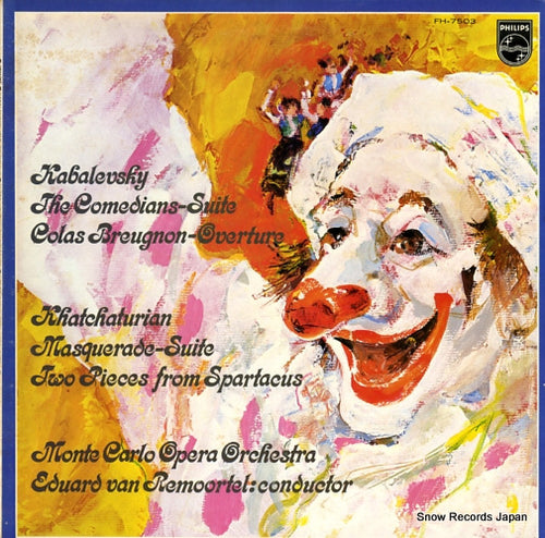 REMOORTEL, EDUARD VAN kabalevsky; colas breugnon op.24 FH-7503