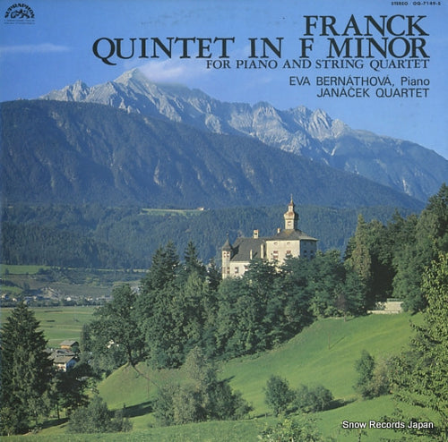 BERNATHOVA, EVA franck; quintet in f minor OQ-7149-S