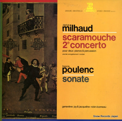 JOY, GENEVIEVE milhaud; scaramouche ERX4009