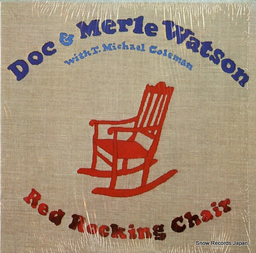WATSON, DOC AND MERLE red rocking chair FLYINGFISH252