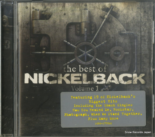 NICKELBACK the best of nickelback volume 1 RR7592-2 / 168617592-2