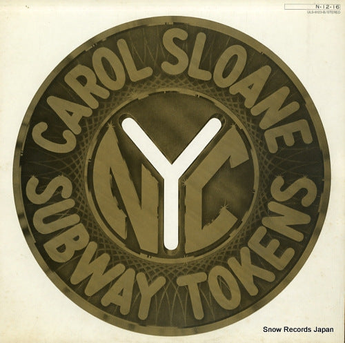 SLOANE, CAROL subway tokens ULS-6123-B