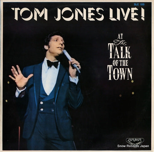 JONES, TOM tom jones live! at talk of the town SLC189
