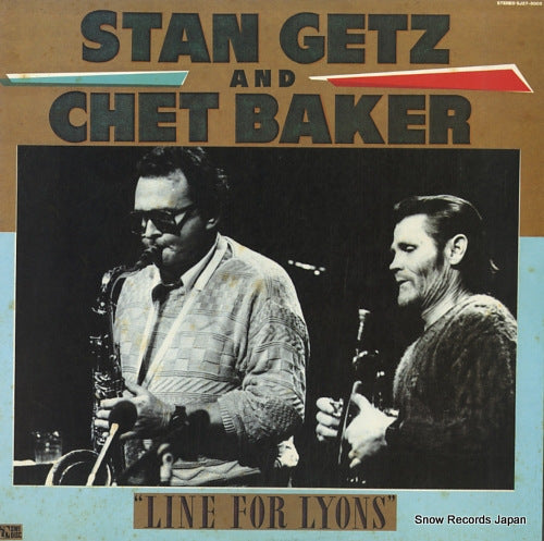 GETZ, STAN, AND CHET BAKER line for lyons SJ27-5005