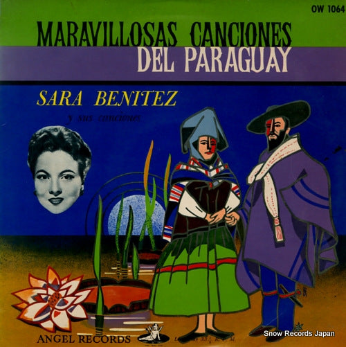 BENITEZ, SARA maravillosas canciones del paraguay OW1064