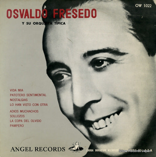 FRESEDO, OSVALDO osvaldo fresedo y su orquesta tipica OW1022