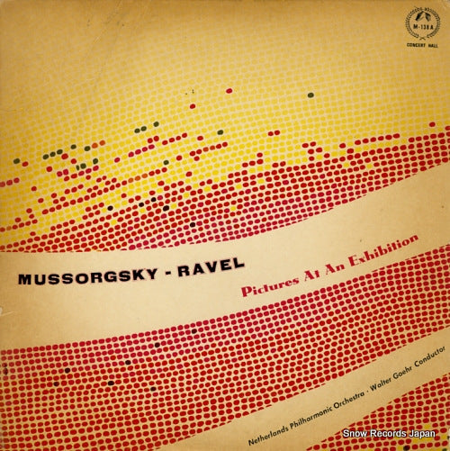 GOEHR, WALTER mussorgsky-ravel; pictures at an exhibition M-138A