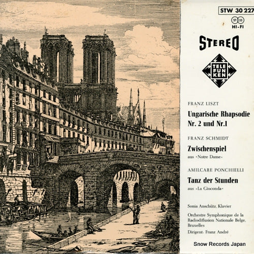 ANDRE, FRANZ liszt; ungarische rhapsodie nr.2 STW30227