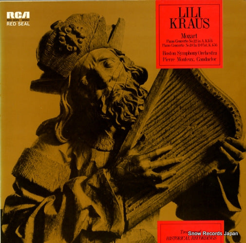 KRAUS, LILI mozart; piano concerto no.12/no.18 RED-2025