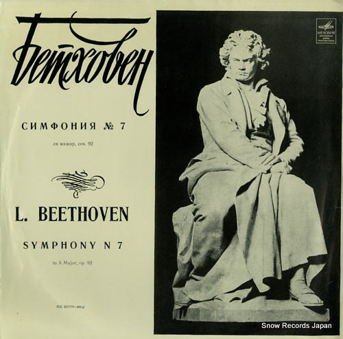 FURTWANGLER, WILHELM beethoven; symphony no.7 in a major, op.92 027779