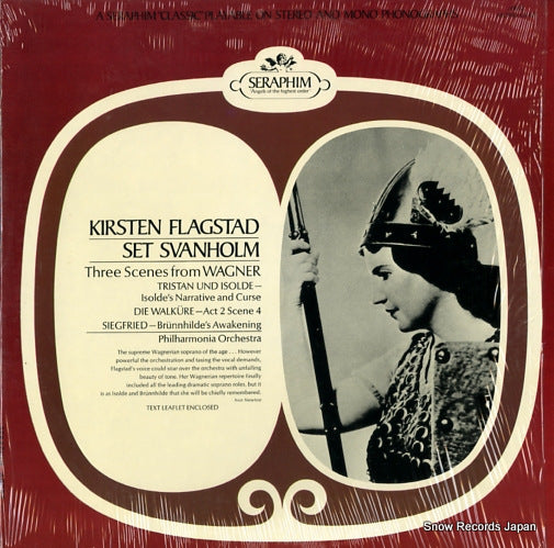 FLAGSTAD, KIRSTEN, AND SET SVANHOLM three scenes from wagner 60082