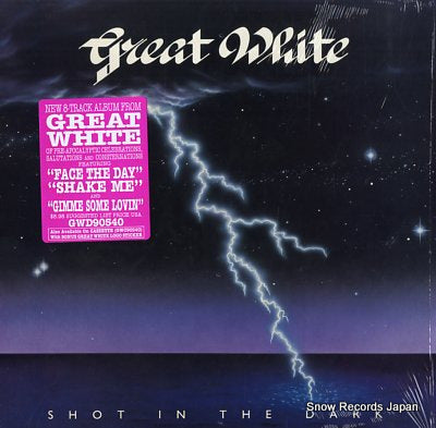 GREAT WHITE shot in the dark GWD90540