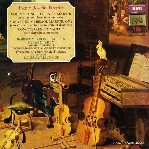 AURIACOMBE, LOUIS haydn; double concerto en fa majeur 2C063-10981