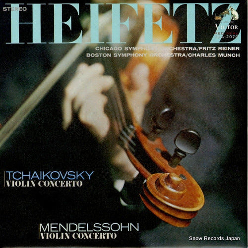 HEIFETZ, JASCHA tchaikovsky / mendelssohn; violin concertos SRA-2070