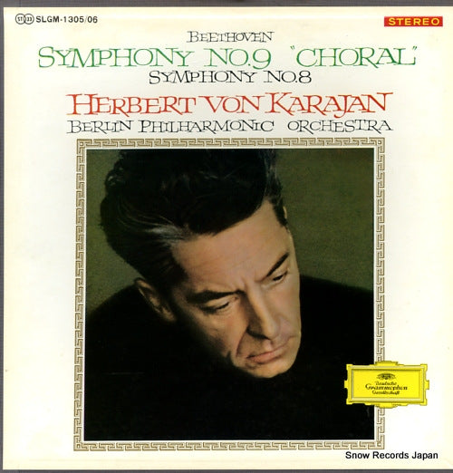 KARAJAN, HERBERT VON beethoven; symphony no.9 "choral" & no.8 SLGM-1305