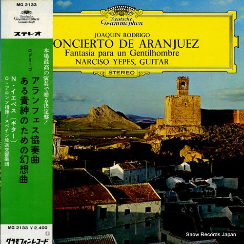 YEPES, NARCISO joaquin rodrigo; concierto de aranjuez MG2133