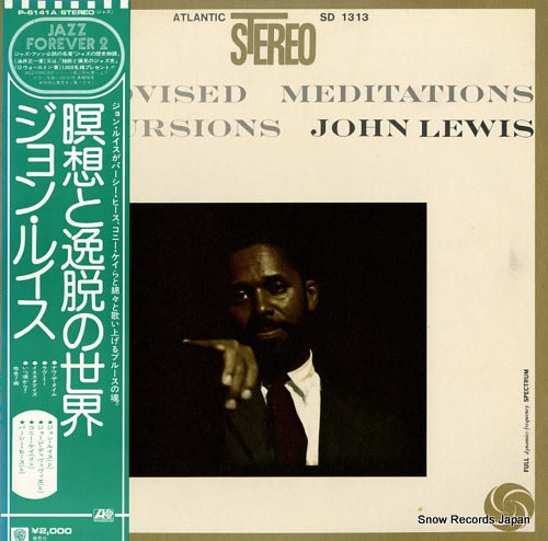 LEWIS, JOHN improvised meditations & excursions P-6141A