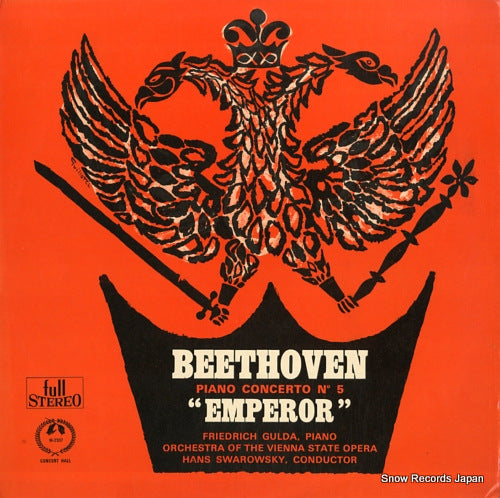GULDA, FRIEDRICH beethoven; emperor SM-2307