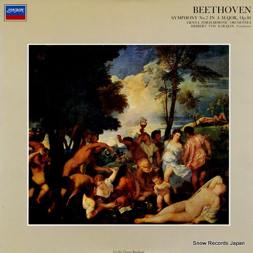 KARAJAN, HERBERT VON beethoven; symphony no.7 FCCA7011