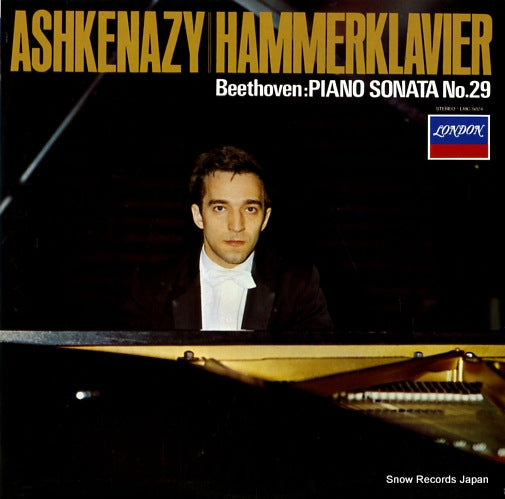 ASHKENAZY, VLADIMIR beethoven; piano sonata no.29 L18C-5024