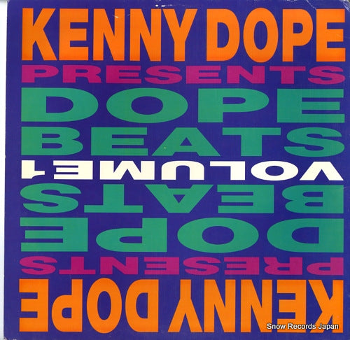 DOPE, KENNY dope beats volume 1 CR-2010-EP