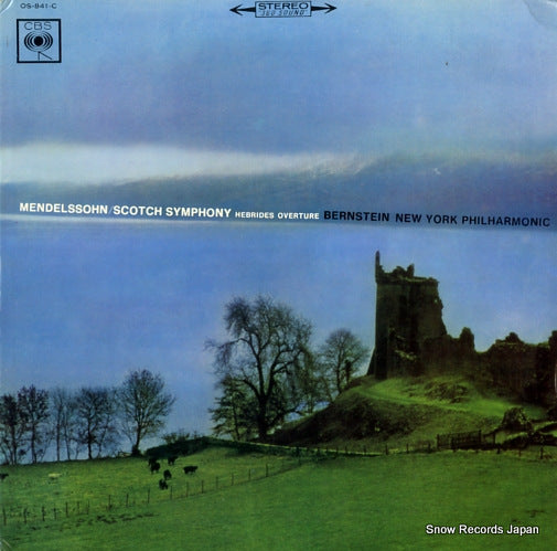 BERNSTEIN, LEONARD mendelssohn; scotch symphony OS-841-C